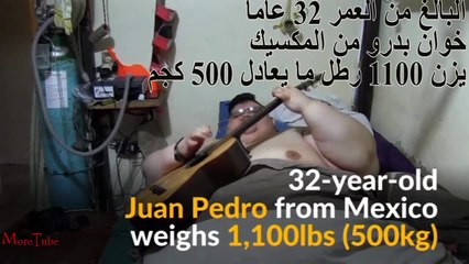 أسمن رجل فى العالم يزن 500 كيلو- يترك سريره لأول مرة منذ 6 سنوات