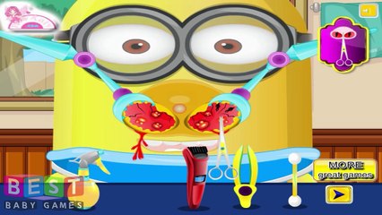ღ Baby Minion Nose Doctor - Baby Minion Games for Kids