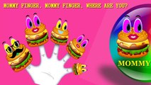 Burger Finger Family Song I Burger Finger Family Nursery Rhyme