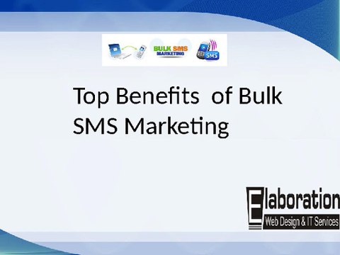 Bulk SMS Marketing Service Provider in India