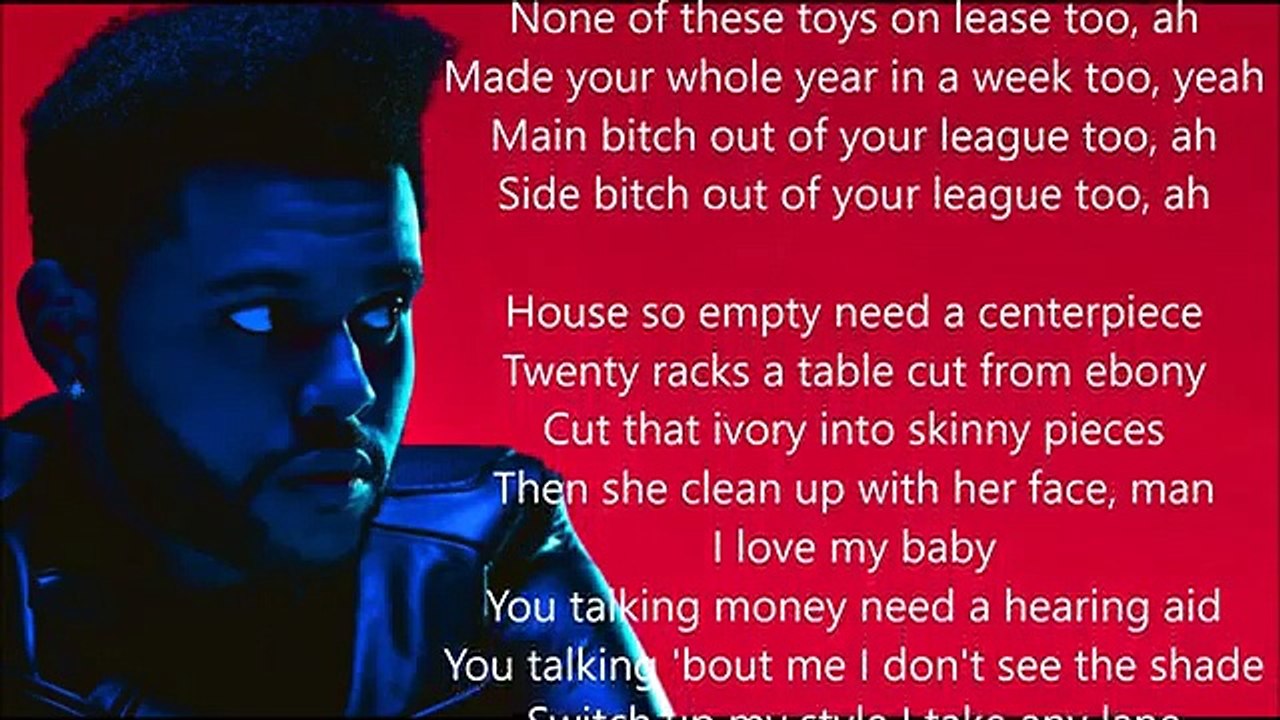 The Weeknd - Starboy (Lyric Video) ft. Daft Punk