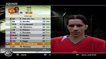 Fifa 06 Manchester United Squad Ferdinand Ronaldo Keane Scholes Giggs Nistelrooy Rooney Saha