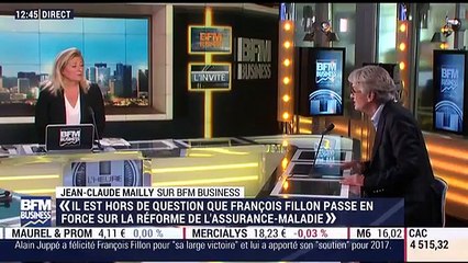 Réforme de l'assurance-maladie: "Il est hors de question que François Fillon passe en force", Jean-Claude Mailly - 28/11