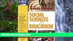 Online Ets Social Sciences   Education (Directory of Graduate Programs: Vol. C: Social Sciences,