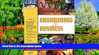 Buy Ets Engineering   Business (Directory of Graduate Programs: Vol. B: Engineering   Business)