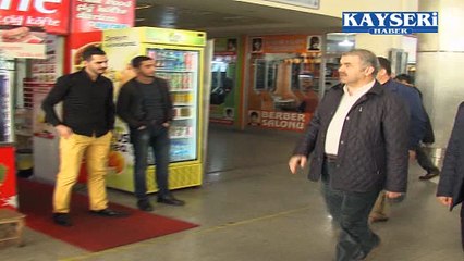 BAŞKAN ÇELİK'TEN TERMİNAL ZİYARETİ