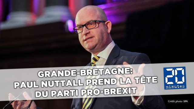 Paul Nuttall succède à Nigel Farage à la tête de l'Ukip, le parti anti-immigration et pro-Brexit