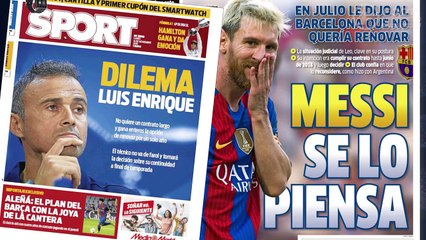 Lionel Messi prêt à quitter le Barça | Revue de presse