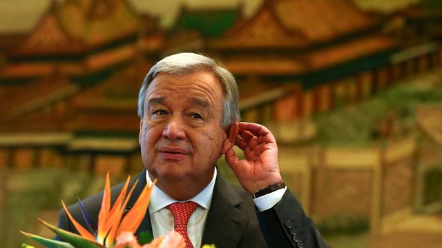 Guterres elude hablar directamente de derechos humanos en su primera visita a China