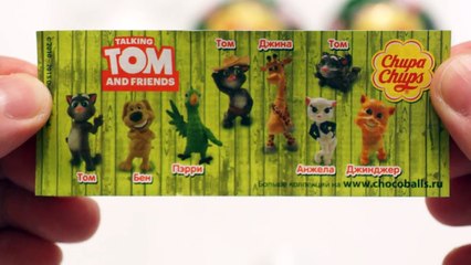 Talking Tom and friends Kinder Surprise Eggs
