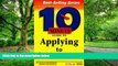 Best Price Arco 10 Minute Guide to Applying to Grad School (10 Minute Guides) Ellen Lichtenstein