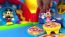 Mickey Mouse Clubhouse part 1 of 6 with Minnie Mouse Goofy Figaro and Playdoh Play