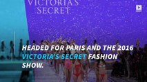 Victoria's Secret angels arrive in Paris for fashion show