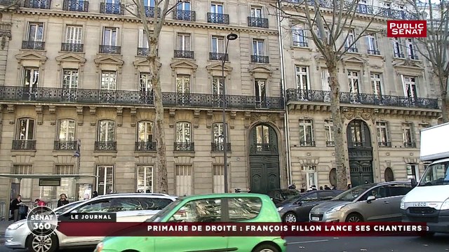 primaire de droite: François Fillon lance ses chantiers