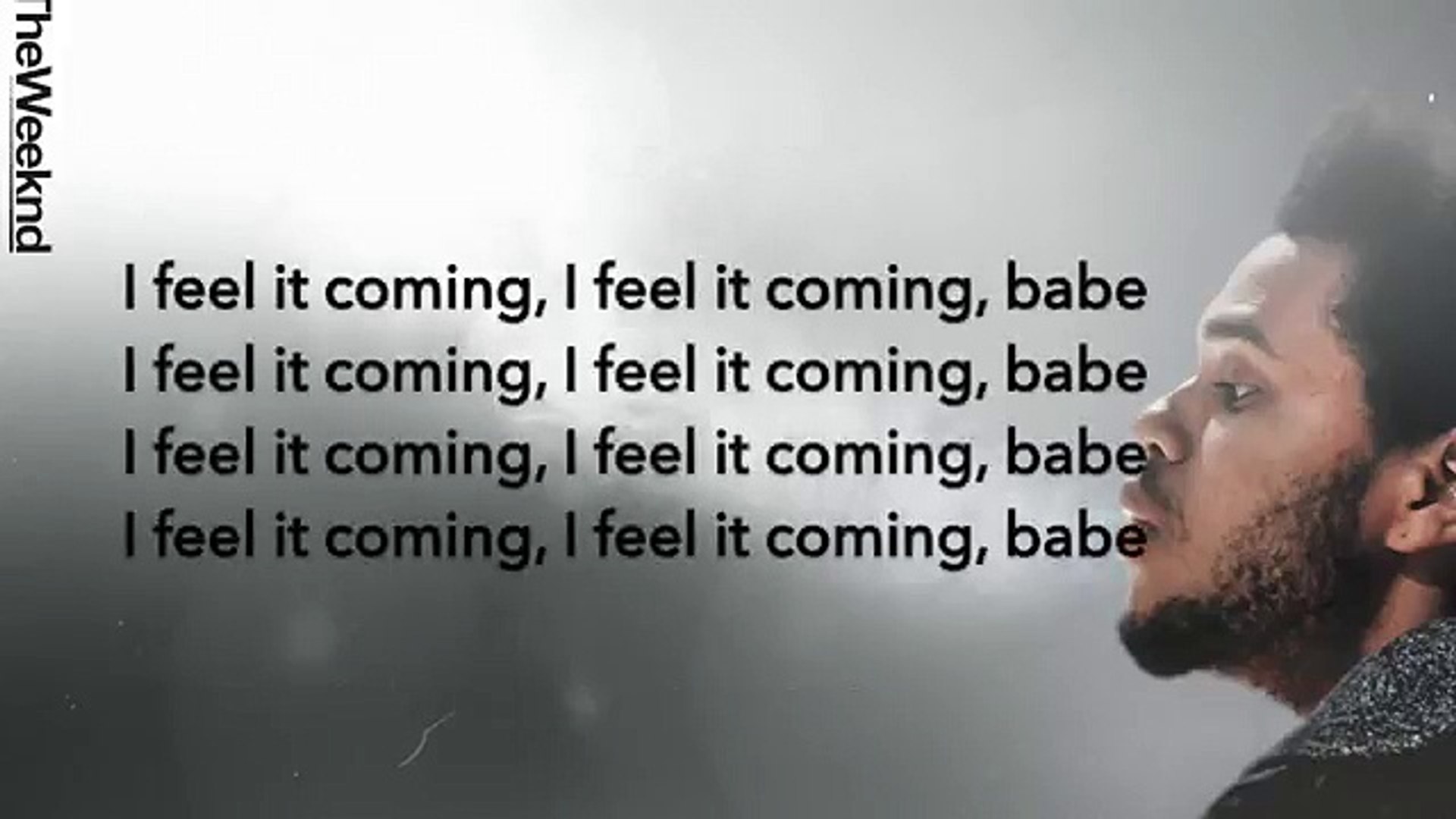 The Weeknd - I feel it coming lyrics The Weekend