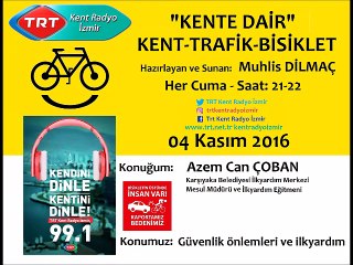 TRT Kent Radyo İzmir Azem Can Çoban 4112016