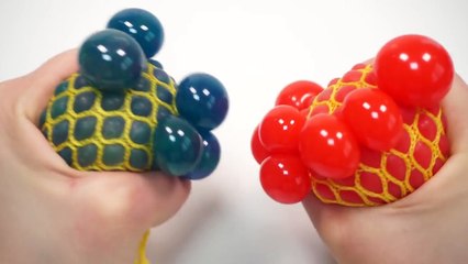 DIY How To Make Colors Stress Balloons Slime Ball Play Learn Colors Gooey Slime