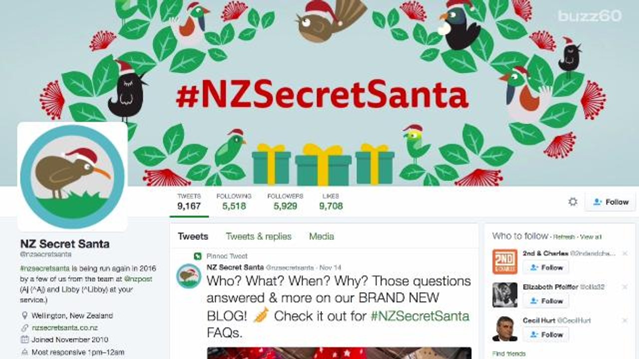 New Zealand Secret Santa is the Best Use of Twitter