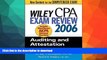 READ THE NEW BOOK Wiley CPA Exam Review 2006: Auditing and Attestation (Wiley CPA Examination