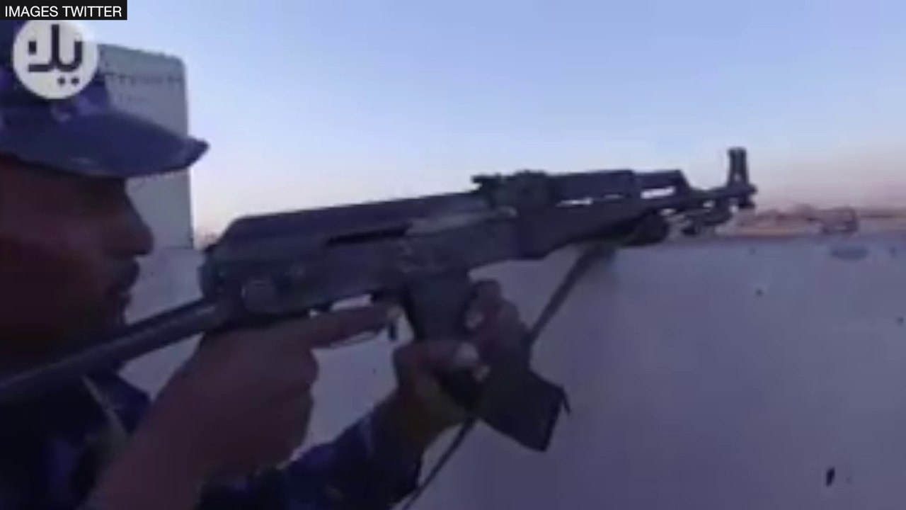 Des soldats irakiens réalisent un "mannequin challenge"