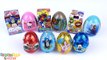 10 Surprise Eggs, Tsum Tsum Kinder Surprise Mickey Mouse Cars Pokemon Frozen Winnie the Pooh Eggs