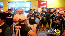 Em Sousa: torcedores comemoram título do Palmeiras com festa