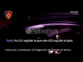 Ora News – Parandalimi i aksidenteve, Policia arreston 19 shoferë të alkoolizuar