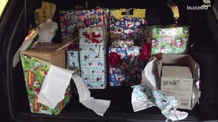 Man Arrested with Marijuana Wrapped Up Like Christmas Presents