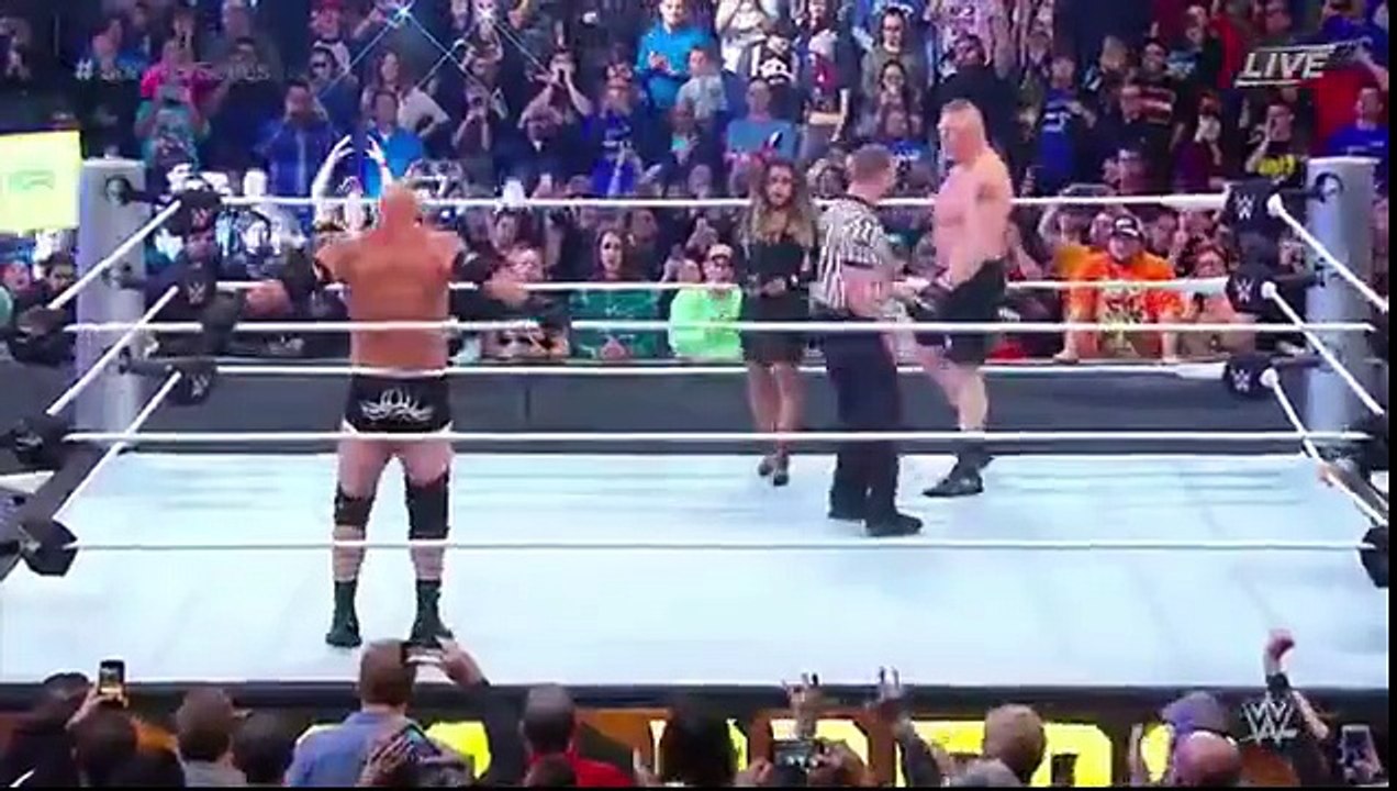 2016 Goldberg vs Brock Lesnar