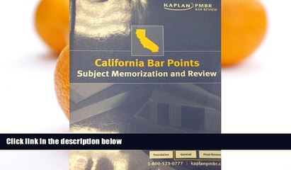 Audiobook Kaplan Pmbr: California Bar Points (Subject Memorization and Review) KAPLAN On CD