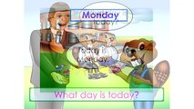 “What day is it?” (Level 2 English Lesson 04) CLIP - Days of the Week, Learn English, Kids Learning
