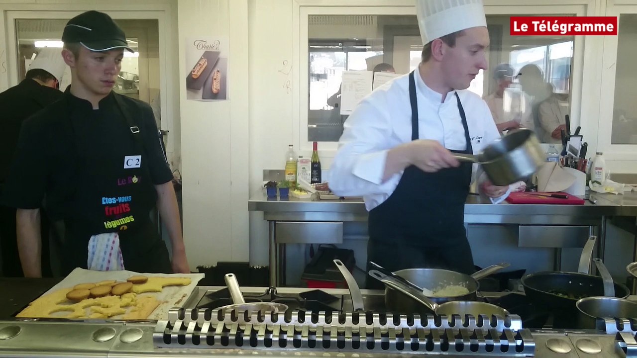 Quimper. Concours culinaire. "Coup de feu" pour la finale