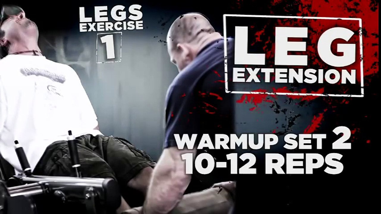Dorian Yates  Legs Workout Part 1   Blood & Guts Training Program