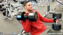 Drop Set Chest and Triceps Workout @hodgetwins