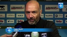 Cédric Daury avant AJ Auxerre - Nîmes Olympique
