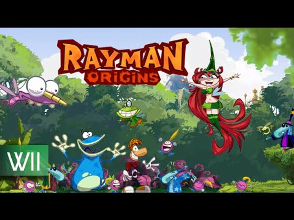 Rayman Origins - Intro + Level 1 - Wii (1080p 60fps)