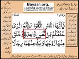 Quran in urdu Surah 004  AL Nissa Ayat 001A Learn Quran translation in Urdu Easy Quran Learning