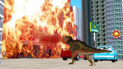 Dinosaurs Finger Family | T-Rex Titonasaurus Tyrannosaurus Finger Family Nursery Rhymes