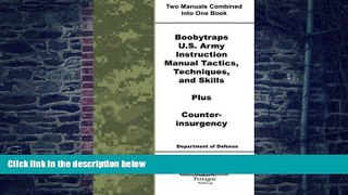 Pre Order Boobytraps U.S. Army Instruction Manual Tactics, Techniques, and Skills Plus