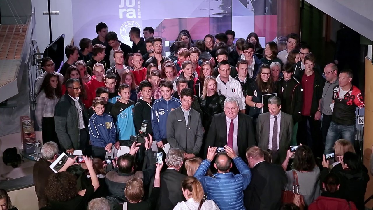 JURA/Cérémonie de remises d'aides individuelles aux sportifs jurassiens 2016