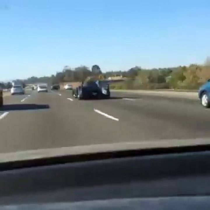 Batman on his Morning Commute