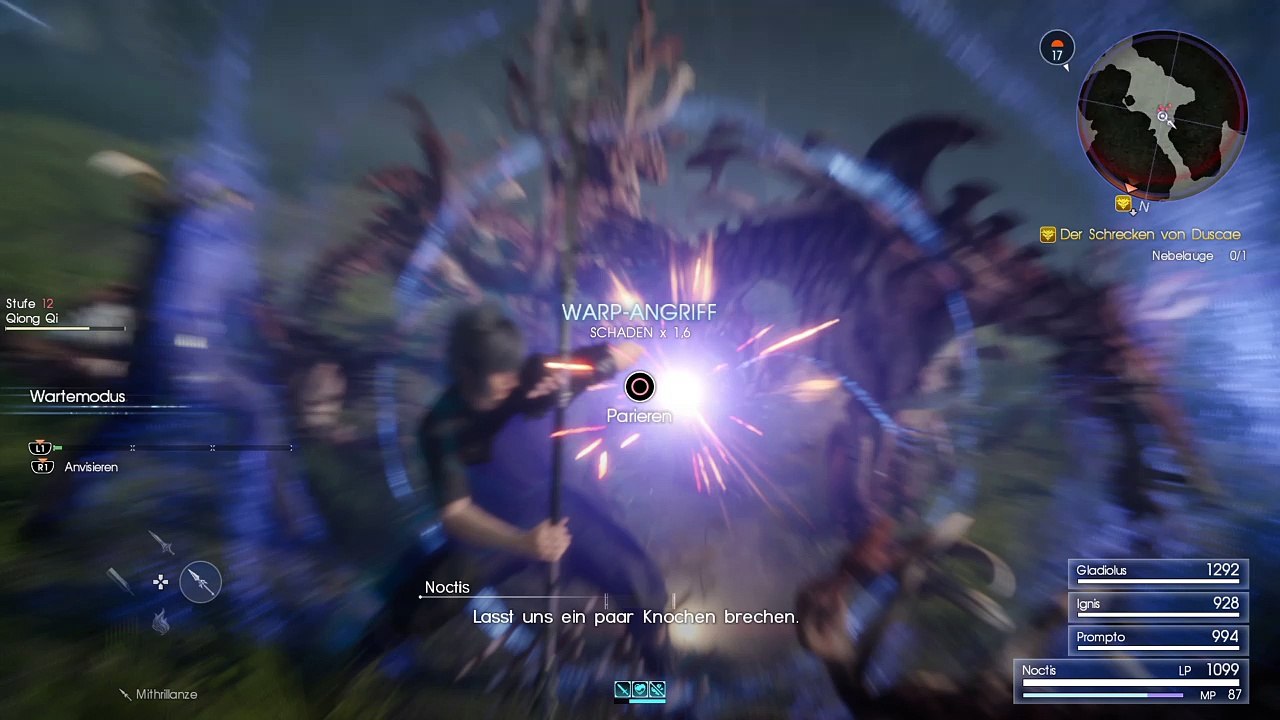 Hunting behemoth part 1 ff xv