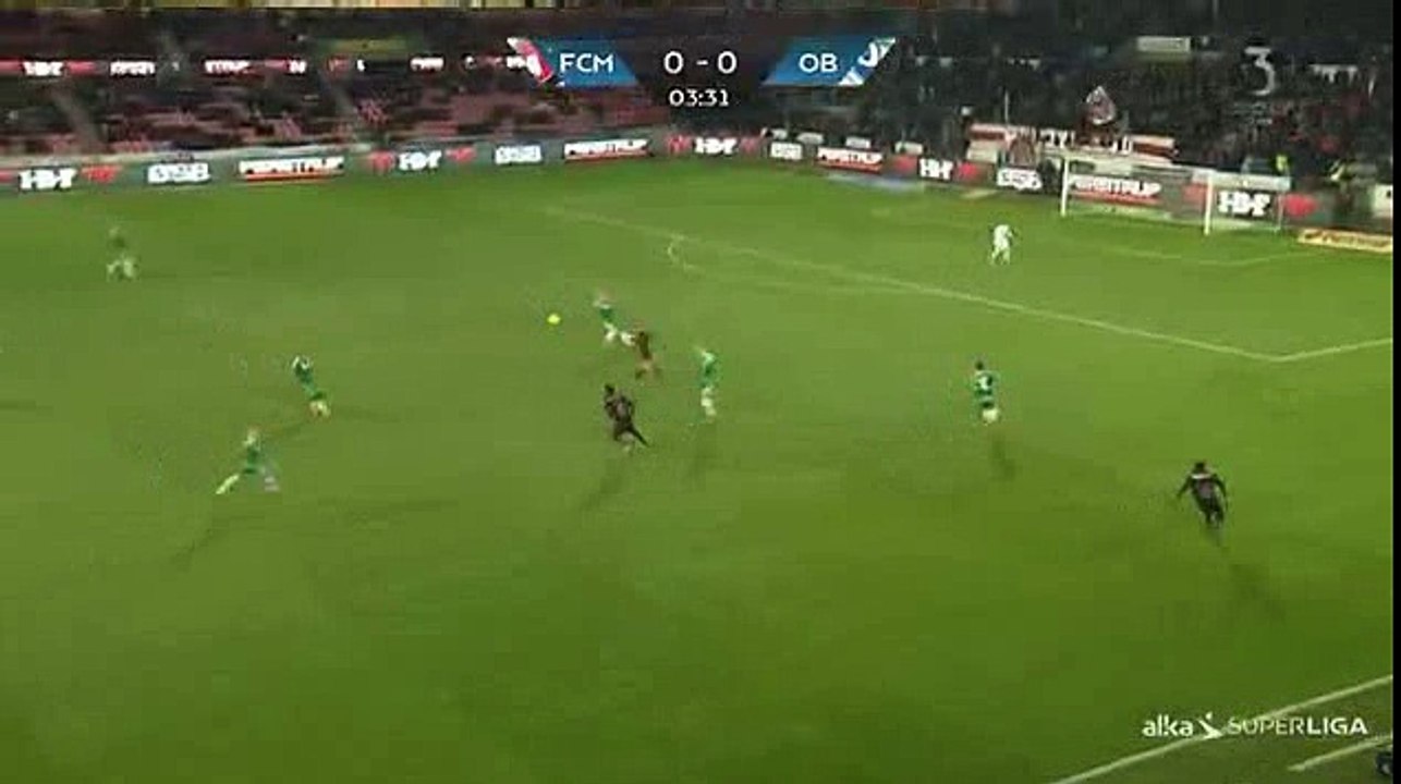 Rasmus Nissen Kristensen Goal HD - Midtjylland 1 - 0	 Odense 28.11.2016