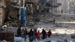 پیشروی ارتش سوریه و گریز مردم جنگزده شرق حلب