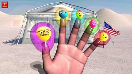 ALICE IN WONDERLAND BALLOON Finger Family & MORE | Nursery Rhymes In 3D Animation