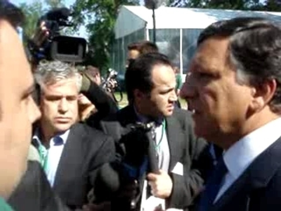 José Barroso en VO aux Universités du Medef 2007