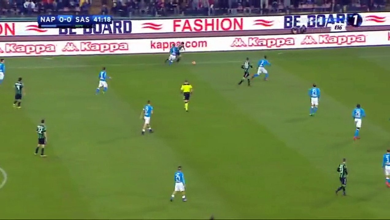 Napoli	1 - 0	Sassuolo - Goal  HD Lorenzo Insigne 28.11.2016 HD