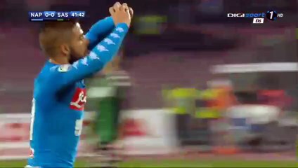Lorenzo Insigne Goal HD - Napoli 1-0 Sassuolo - 28-11.2016