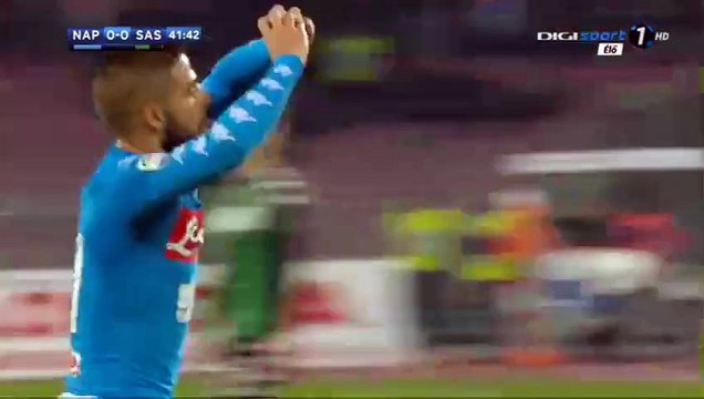 Lorenzo Insigne Goal HD - Napoli 1-0 Sassuolo - 28-11.2016