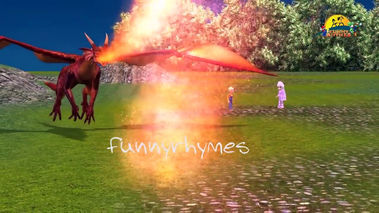 Dragon v/s Dinosaurs Dragon Attack Cartoons For Kids | Dragon Fire, Dinosaurs, Dragon, T-Rex Fight